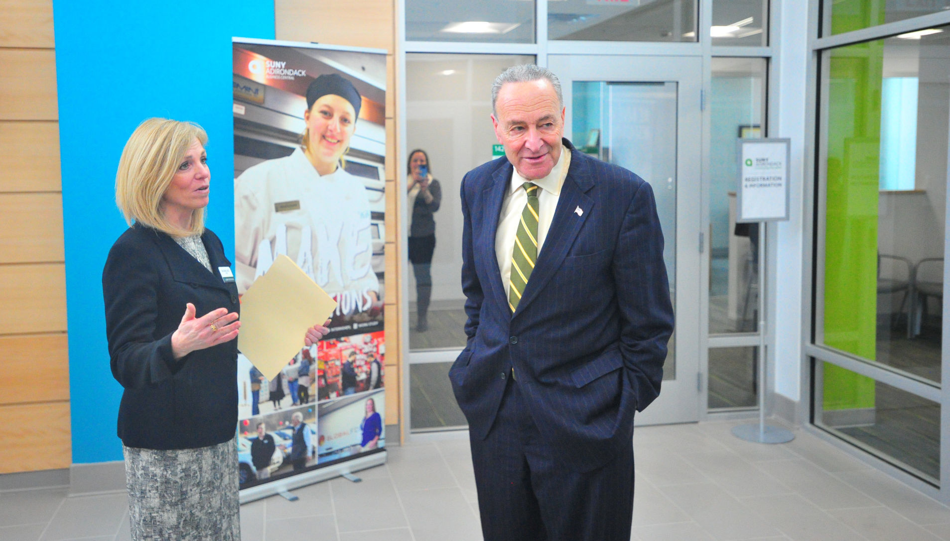 Schumer likes what he sees at SUNY